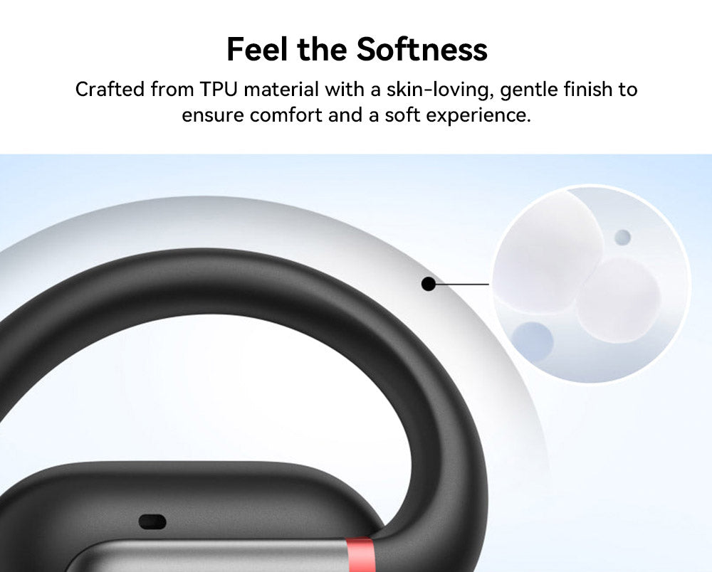 Slúchadlá Anker Soundcore V30i s otvorenou konštrukciou, ergonomické háčiky na uši, Bluetooth 5.3, ovládanie cez aplikáciu, výdrž batérie až 36 hodín