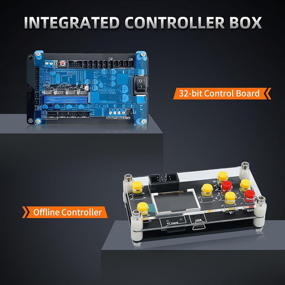 CNC fréza Annoytools 3018 Pro Max, 3-osé koncové spínače, offline ovládanie GRBL, 300x180x80mm