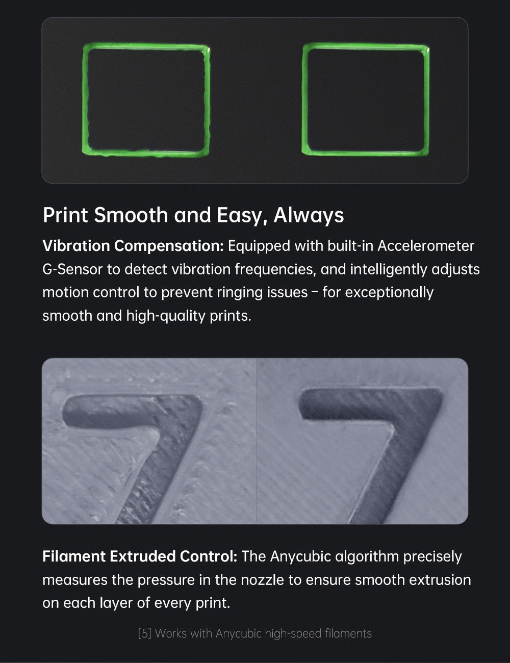 3D tlačiareň ANYCUBIC KOBRA 3 COMBO, s ACE Pro, maximálna rýchlosť 600 mm/s, dvojitý PTC vykurovovací systém, inteligentný viacfarebný tlač, automatické vyrovnanie, detekcia upchatia trysky, rozmer 250x250x260 mm