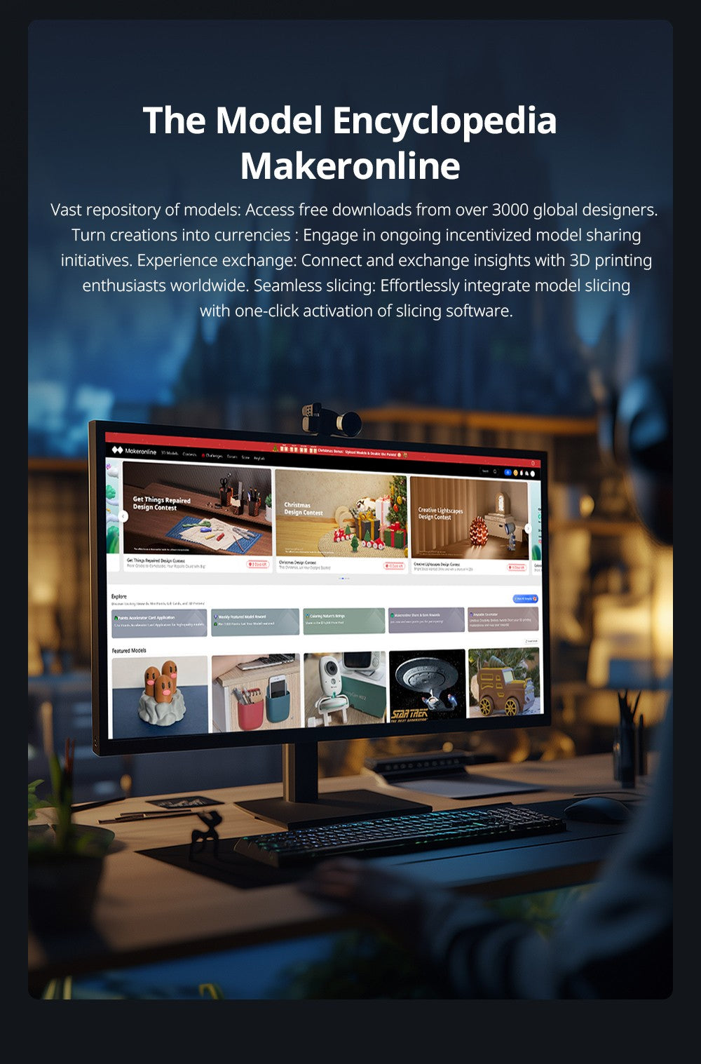 3D tlačiareň Anycubic Kobra 3 Max Combo, tlač až 8 farbami, farebný motor ACE Pro, vysoká tlačová rýchlosť 600 mm/s, automatické vyrovnanie a ochrana proti strate krokov, 420*420*500 mm