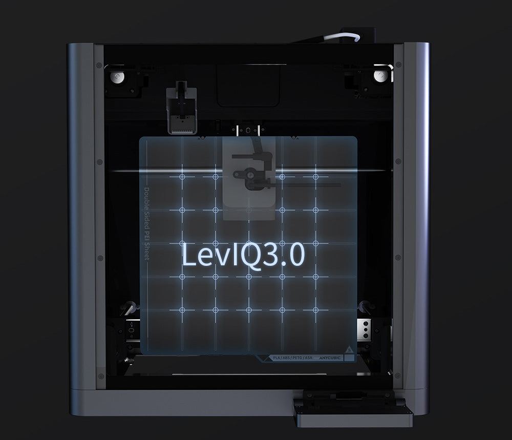 3D tlačiareň ANYCUBIC KOBRA S1 COMBO, živý 8-farebný tlač, ultra vysoká rýchlosť 600 mm/s, automatické vyrovnanie, 320 °C výhrevná hlava, ultra tichý chod 44 dB, konštrukcia CoreXY, 250*250*250 mm