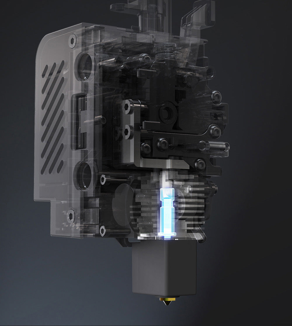 3D tlačiareň ANYCUBIC KOBRA S1 COMBO, živý 8-farebný tlač, ultra vysoká rýchlosť 600 mm/s, automatické vyrovnanie, 320 °C hlavička, ultra tichý chod 44 dB, konštrukcia CoreXY, 250*250*250 mm