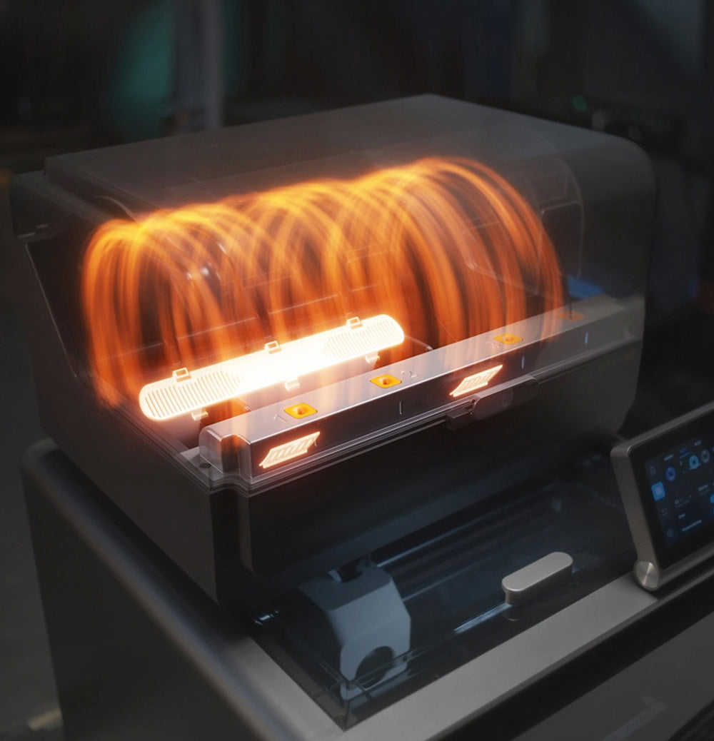 3D tlačiareň ANYCUBIC KOBRA S1 COMBO, živý 8-farebný tlač, ultra vysoká rýchlosť 600 mm/s, automatické vyrovnanie, 320 °C hlavička, ultra tichý chod 44 dB, konštrukcia CoreXY, 250*250*250 mm