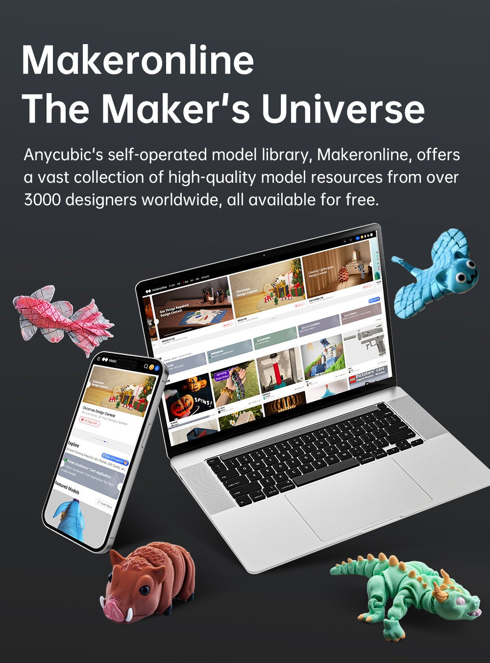 3D tlačiareň Anycubic Kobra S1, uzavretá konštrukcia CoreXY, ultra-rýchly tlač 600 mm/s, podpora tlače viacerých farieb s ACE Pro, 320℃ tlačová hlava, ultra-tichý chod 44dB, 250*250*250mm