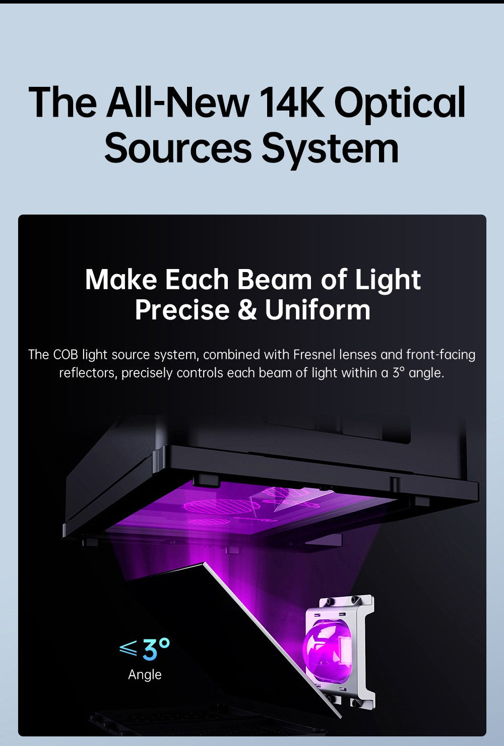 Anycubic Photon Mono M7 živicový 3D tlačiar, tlačová rýchlosť 90 mm/h, 14K COB zdroj, 10,1 palcový Mono LCD, dynamické vypínanie svetla, bez nutnosti vyrovnania, 223*126*230 mm