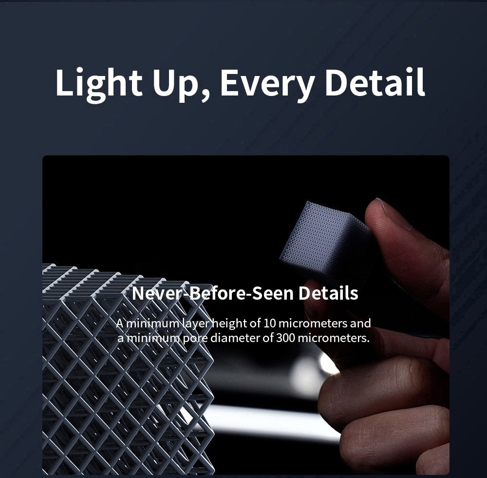 Anycubic Photon Mono M7 Pro živicová 3D tlačiareň, výška vrstvy 0,1 mm, rýchlosť tlače 170 mm/h, 14K COB LighTurbo 3.0 zdroj svetla, 10,1