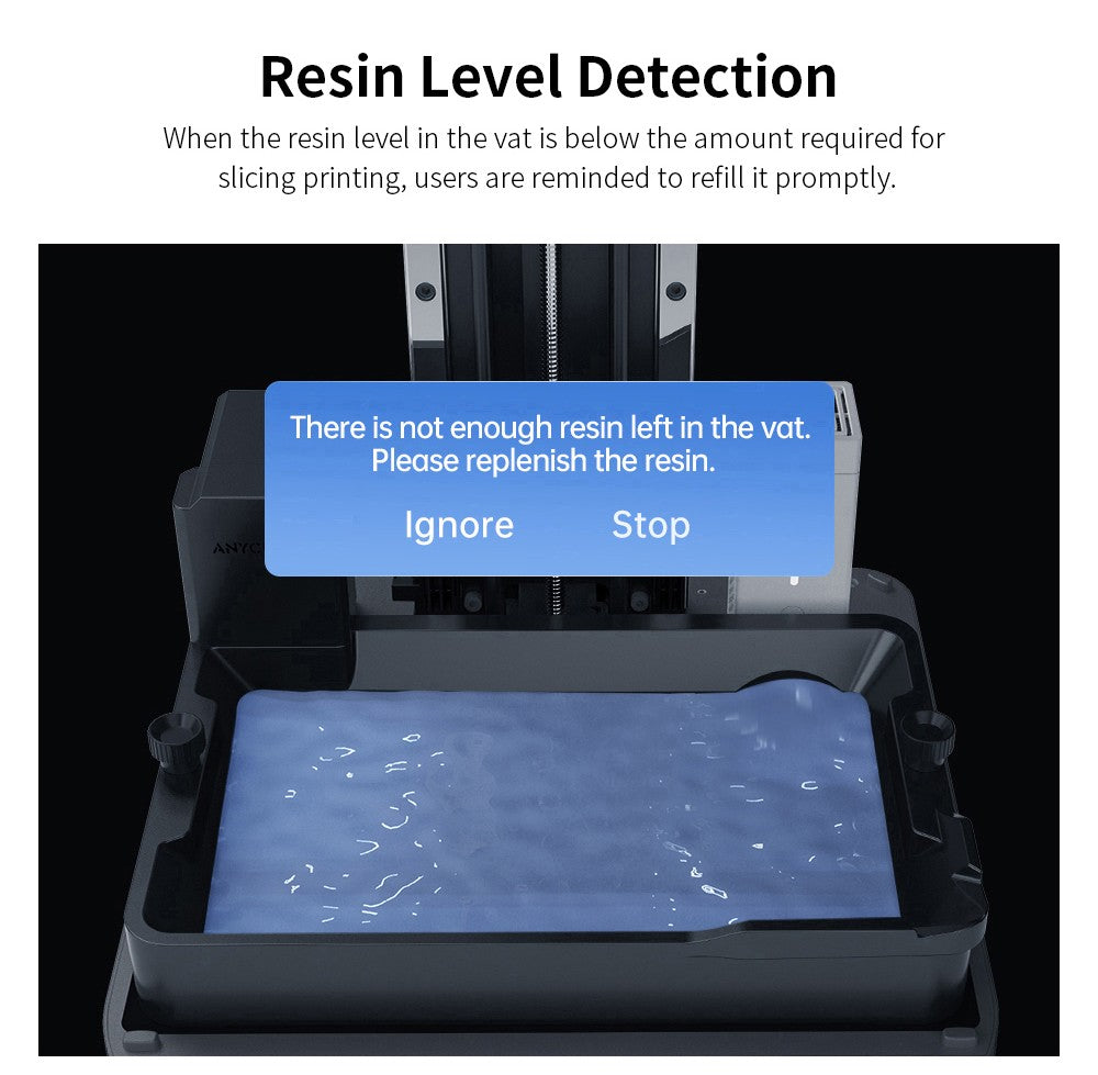 Anycubic Photon Mono M7 Pro živicová 3D tlačiareň, výška vrstvy 0,1 mm, rýchlosť tlače 170 mm/h, 14K COB LighTurbo 3.0 zdroj svetla, 10,1