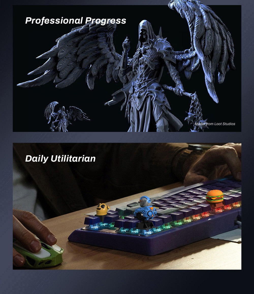 Anycubic Photon Mono M7 Pro živicová 3D tlačiareň, výška vrstvy 0,1 mm, rýchlosť tlače 170 mm/h, 14K COB LighTurbo 3.0 zdroj svetla, 10,1