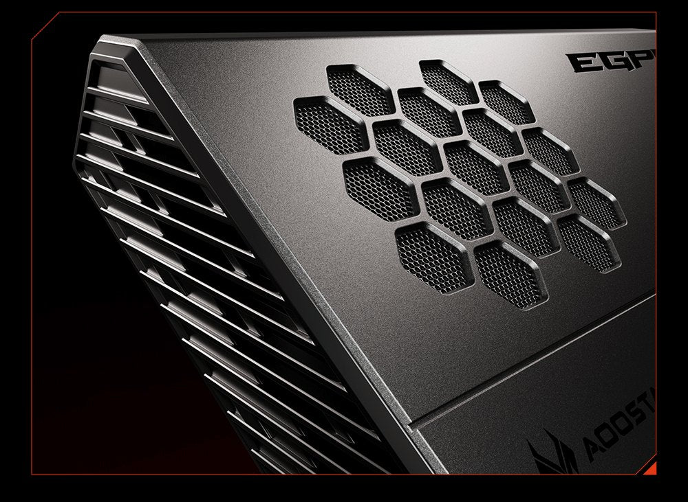 AOOSTAR XG76XT eGPU Dock s grafickou kartou AMD Radeon RX 7600MXT, 8GB GDDR6 RAM, 128bit, 1*USB 4.0, 1*Oculink, 1*HDMI, 2*DP, 1*Type-C, 100W reverzné nabíjanie - EU zástrčka