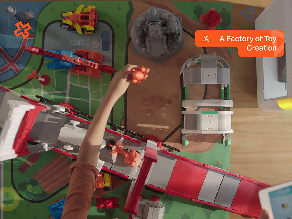 3D tlačiareň AOSEED X-MAKER pre deti a začiatočníkov, bez nutnosti vyrovnávania podložky, tlač cez Wi-Fi, ultra tichý chod, ovládanie cez aplikáciu, podporuje filamenty PLA/ABS