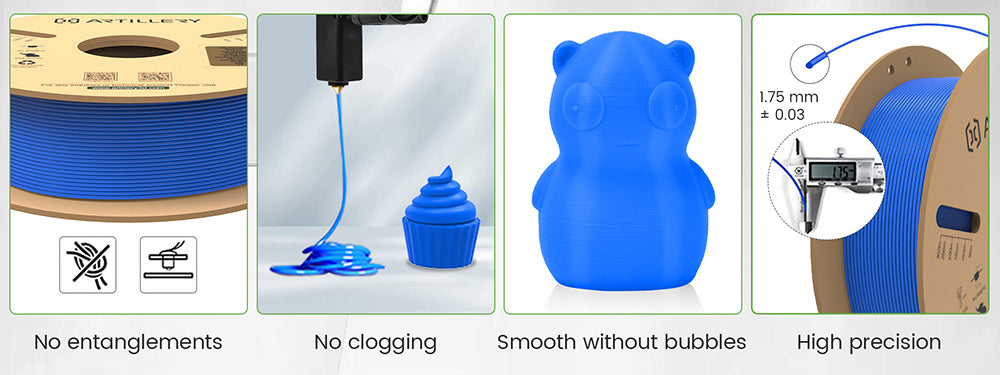 Artillery PLA filament pre 3D tlač - 10 kg