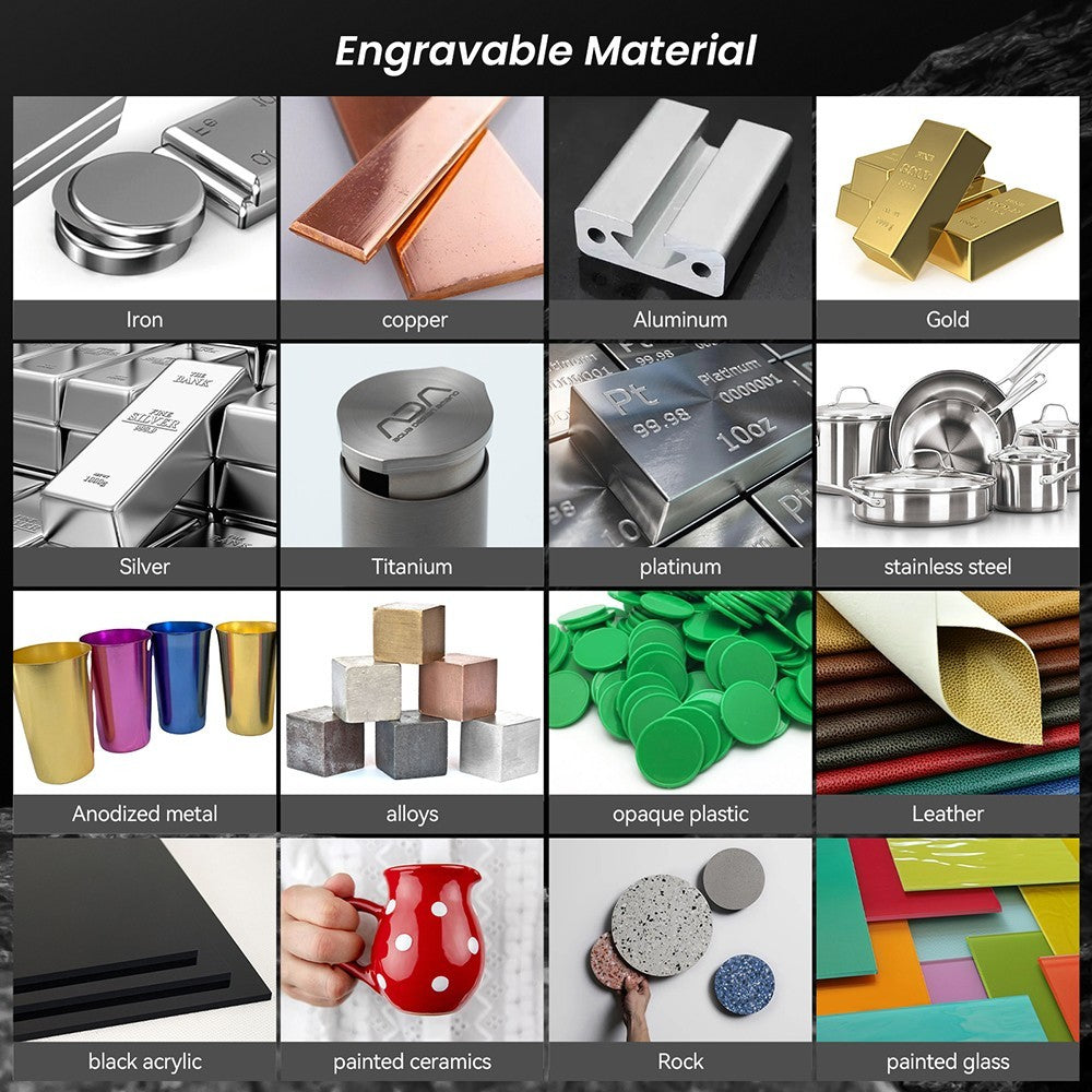 Infračervený laserový modul ATOMSTACK R30 V2, 1064 nm, 2 W laserový výkon, 0,03 mm bod, odstraňovanie hrdle, na gravírovanie do kovu a plastu