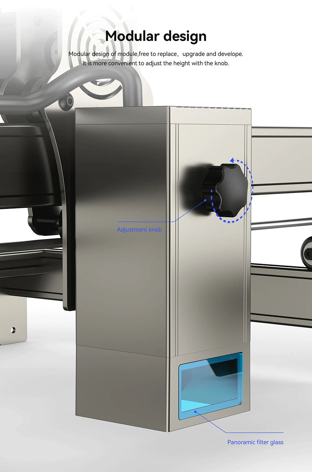 ATOMSTACK S20 Pro 20W laserový gravírovací a rezací stroj s sadou na asistované rezanie vzduchom, bez nutnosti zaostrenia, štvorjadrový diodový laser, offline gravírovanie - USA