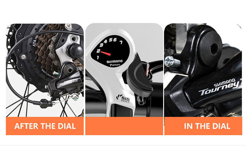 Elektrokolo AVAKA BZ20 PLUS, skladacie, 20*3,0 palcové široké pneumatiky, 500W bezuhlíkový motor, max. rýchlosť 25 km/h, 48V 18,2Ah batéria, dojazd 100 km, max. zaťaženie 120 kg, dvojité kotúčové brzdy, 7-stupňová prevodovka Shimano, vodotesný LCD displej IP54, jednolitý kolesový rám - čierna farba.