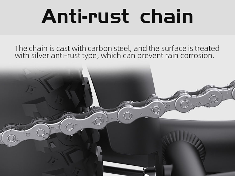 AVAKA K300 skladací elektrokolo, 350W motor, 36V 16Ah batéria, 20*3.0 palcové pneumatiky, max. rýchlosť 31 km/h, dojazd 100 km, predné a zadné kotúčové brzdy, LCD displej, 7-stupňová prevodovka SHIMANO - biela