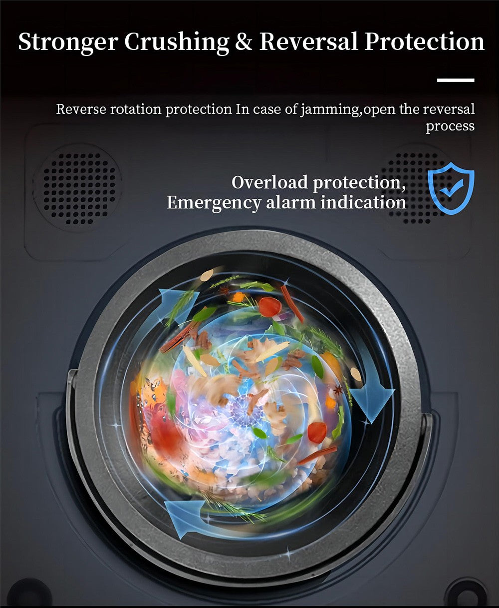 Kuchynský kompostér BEECO HQD-314Pro, kapacita 3,3 l, premieňa odpad na prírodné hnojivo, zabudované UVC svetlo, detský zámok, LCD obrazovka