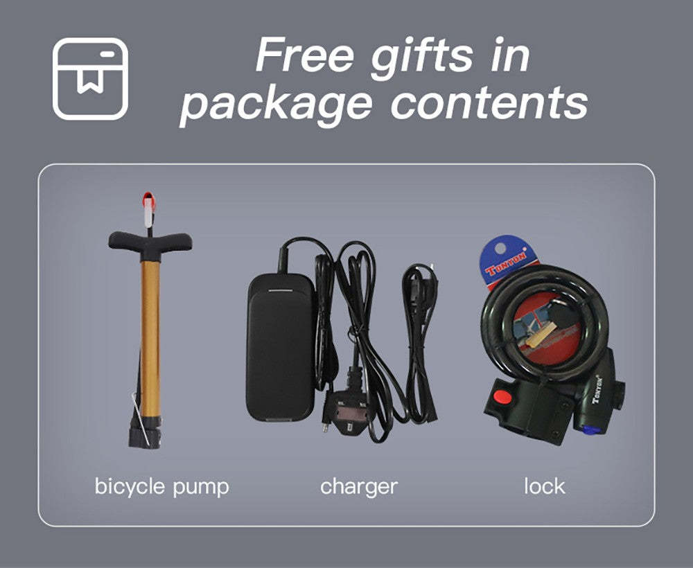 Elektrokol Bezior M3, 48V 500W motor, max. rychlosť 32 km/h, 10,4 Ah batéria, max. dojazd 60 km, 26*2,1'' pneumatiky CST, 7-stupňové prevody Shimano - čierna farba