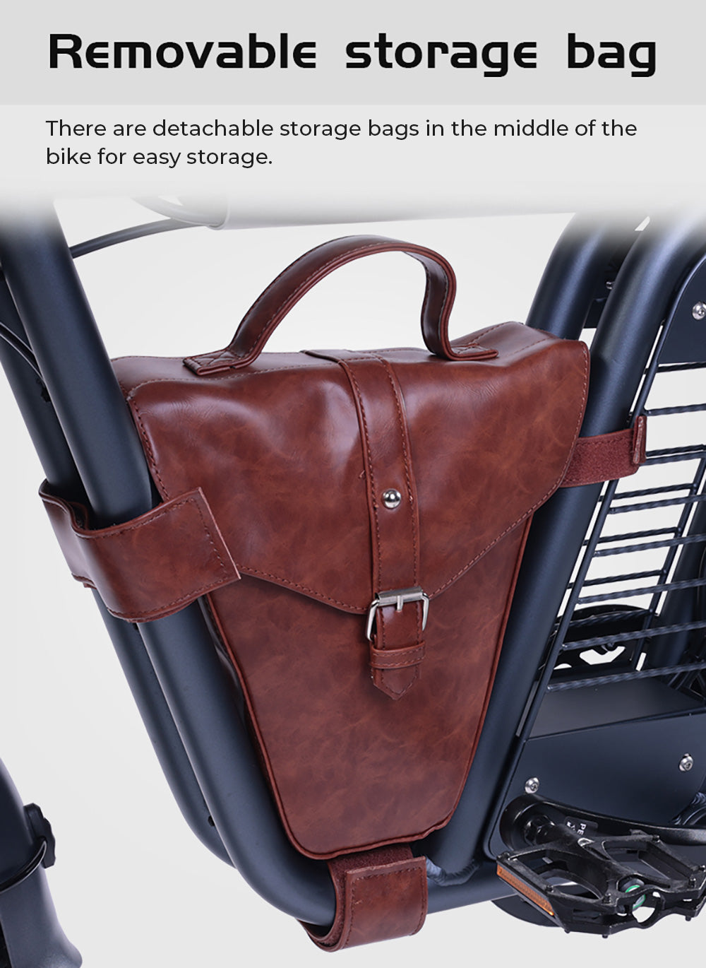 Elektrokolo BEZIOR XF006, motor 1200 W, batéria 48 V 23,2 Ah, pneumatiky 20*4,0 palcov, max. rýchlosť 47 km/h, dojazd 100 km, hydraulické brzdy, pružinové odpruženie, 7-stupňová prevodovka Shimano, LCD displej