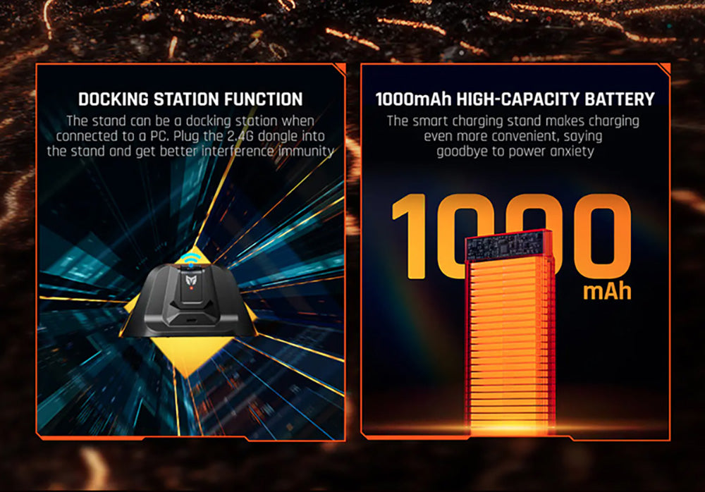 Bezdrátový herní ovladač BIGBIG WON GALE HALL, 3 režimy pripojenia, Hallov joystick a spoušť, kompatibilný s Switch / PC / iOS / Android