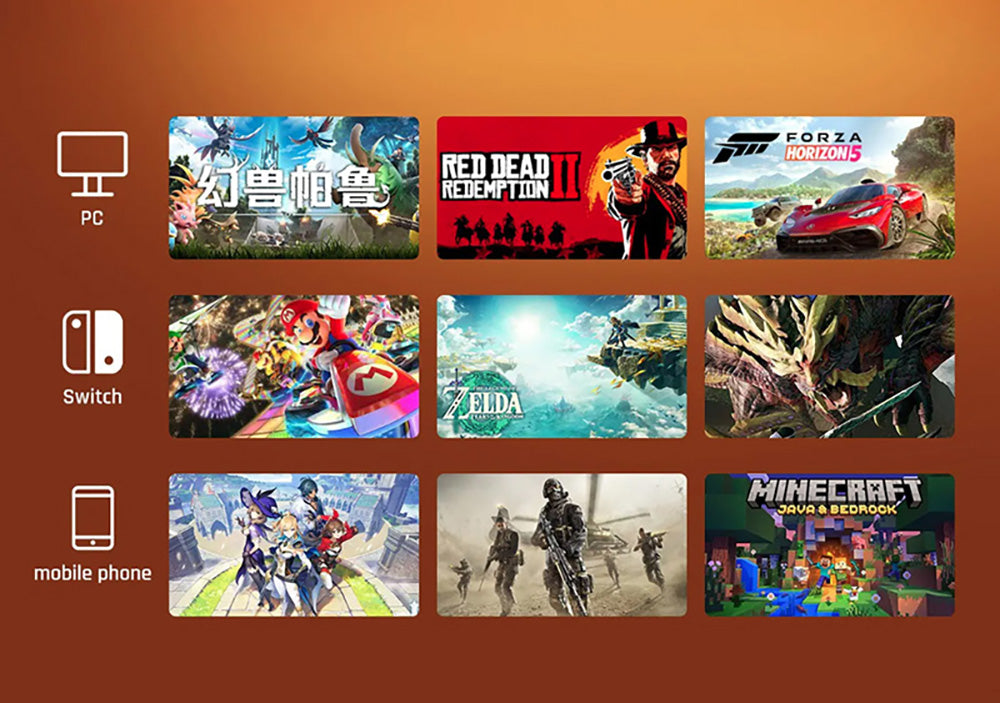 Bezdrátový herní ovladač BIGBIG WON GALE HALL, 3 režimy pripojenia, Hallov joystick a spoušť, kompatibilný s Switch / PC / iOS / Android