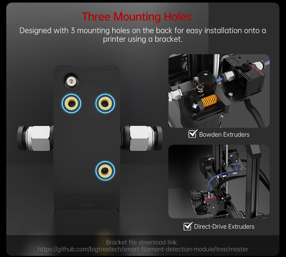 Inteligentný senzor vlákna BIGTREETECH SFS V2.0