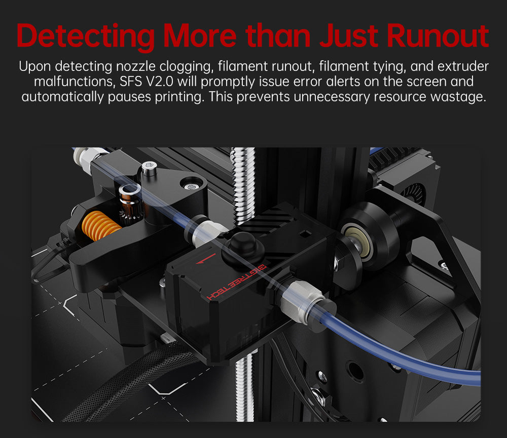 Inteligentný senzor vlákna BIGTREETECH SFS V2.0