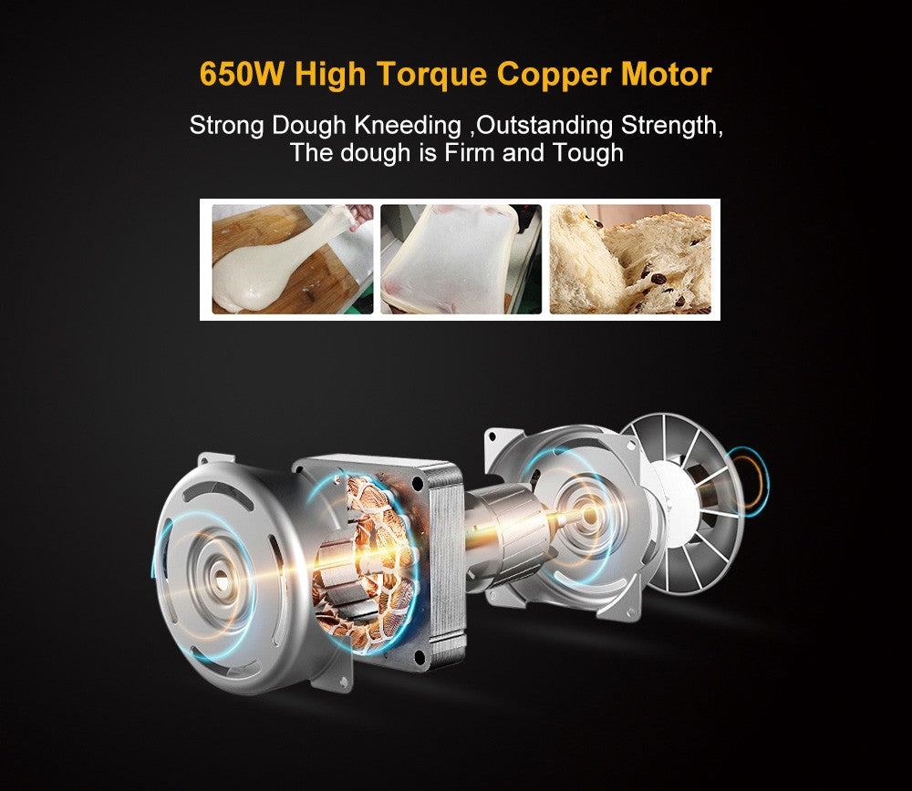 Automatický pekársky stroj Biolomix BBM013 z nerezovej ocele, 19 v 1