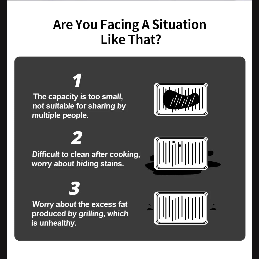 Elektrický kontaktný gril BioloMix BCG02D s výkonom 2000 W, odnímateľné/oboustranné a nepriľnavé platne, bezdymový, LCD displej a digitálne ovládanie, otvára sa do 180 stupňov.