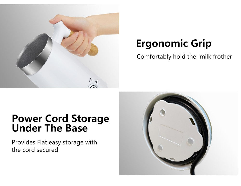 BioloMix BN11 4v1 ohrievač a penyovač mlieka, studený aj teplý režim, kapacita peny 150 ml, kapacita ohrevu 300 ml