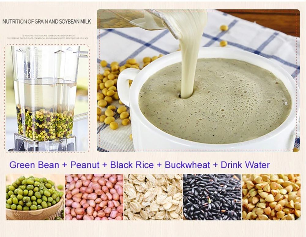 Mixér BioloMix G5200, 2200 W, na smoothie, 2L kapacita, nastaviteľná rýchlosť - čierna