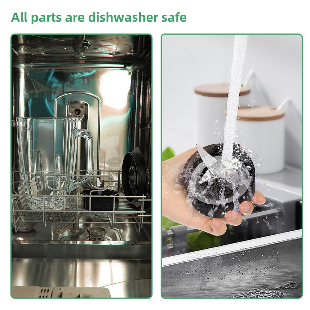 BioloMix SF701 1300W smoothie mixér s 1,5l sklenenou nádobou, 2 režimy otáčok, pulzná funkcia