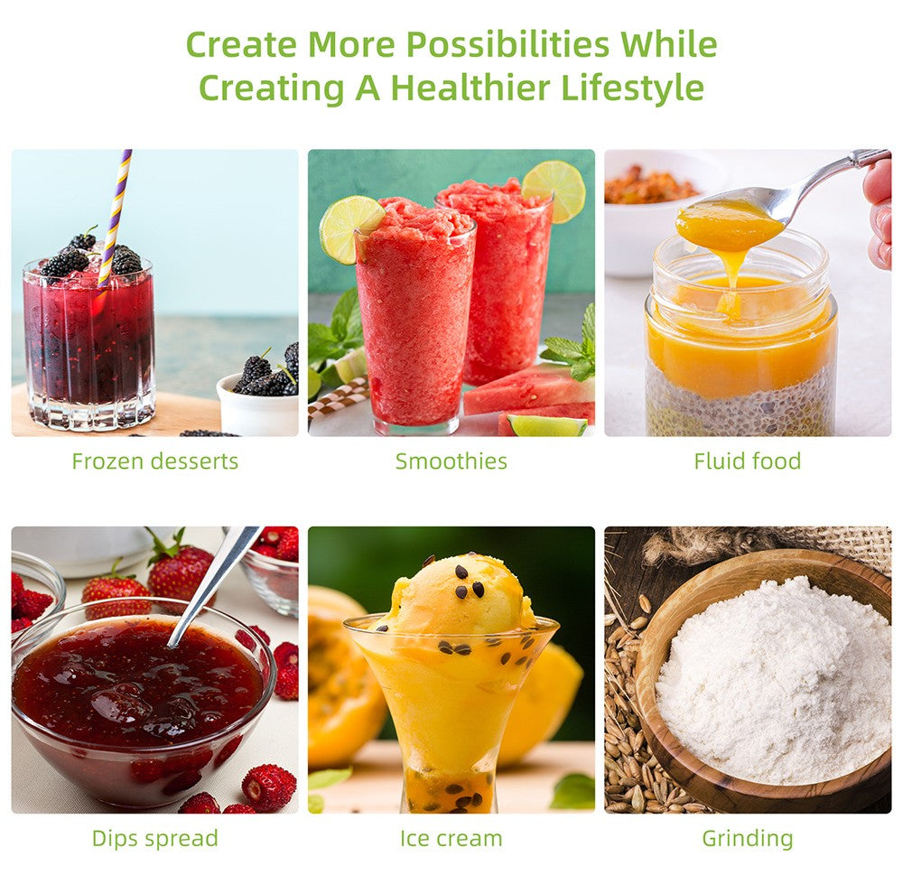 BioloMix SF701 1300W smoothie mixér s 1,5l sklenicou, 2 režimy otáčok, pulzná funkcia