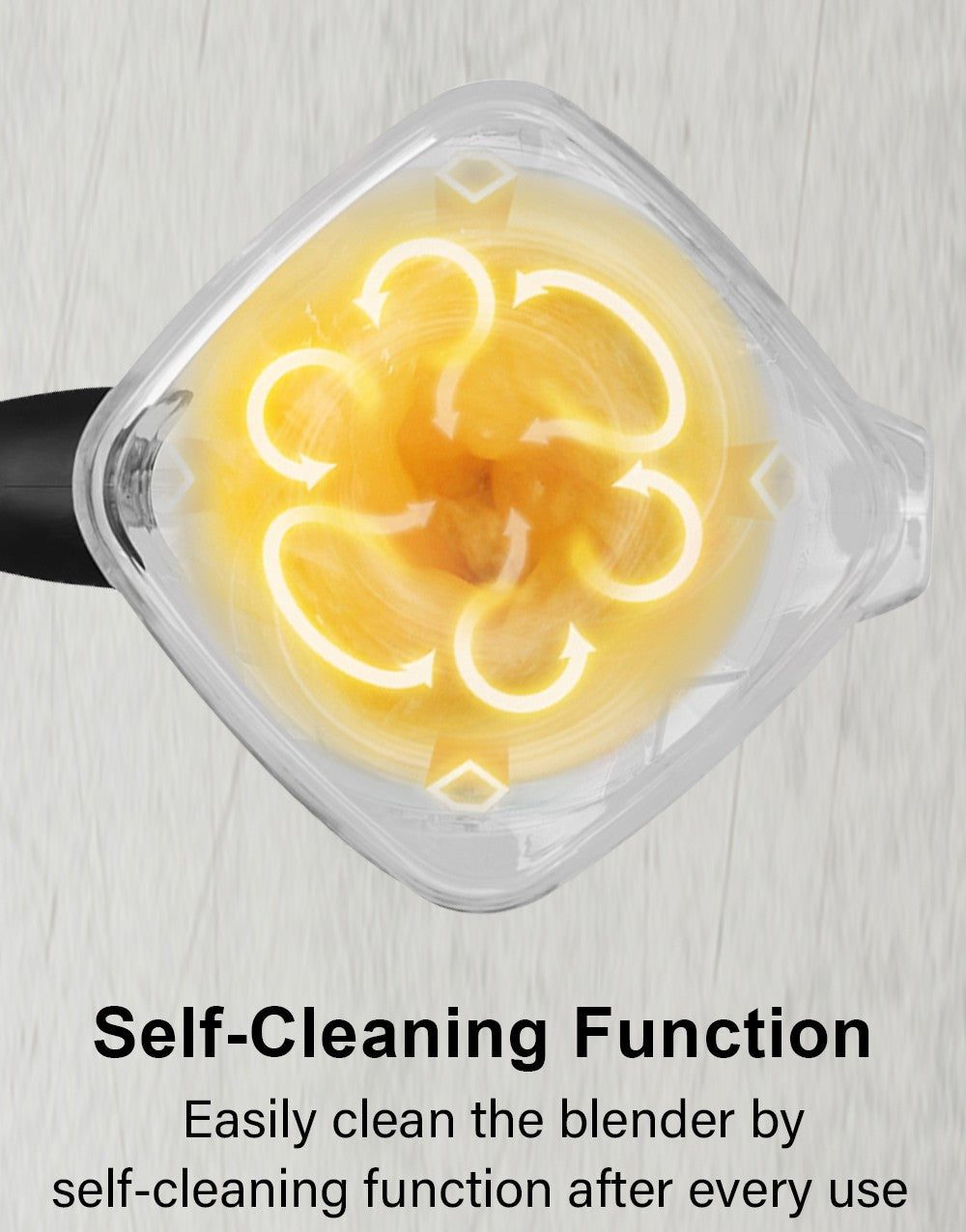 Mixér BioloMix T5200 3HP 2200W s časovačom, mixér na ovocie a jedlo, odšťavňovač, kapacita 2L, bez BPA.