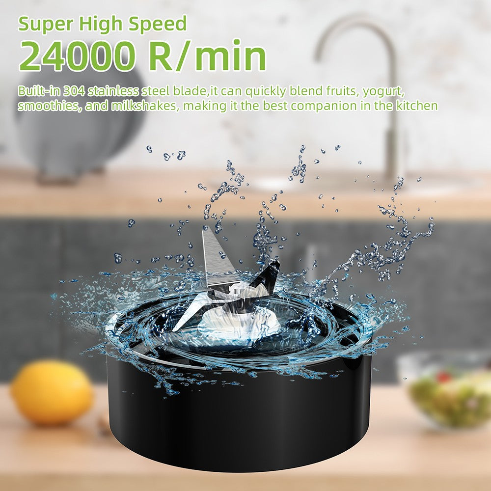 Multifunkčný kuchynský robot BioloMix TB23M 3 v 1, 700W prenosný odšťavňovač, osobný mixér, mlynček na mäso, mlynček na kávu a korenie, sekáček na mäso, mixér na smoothie a ovocie.