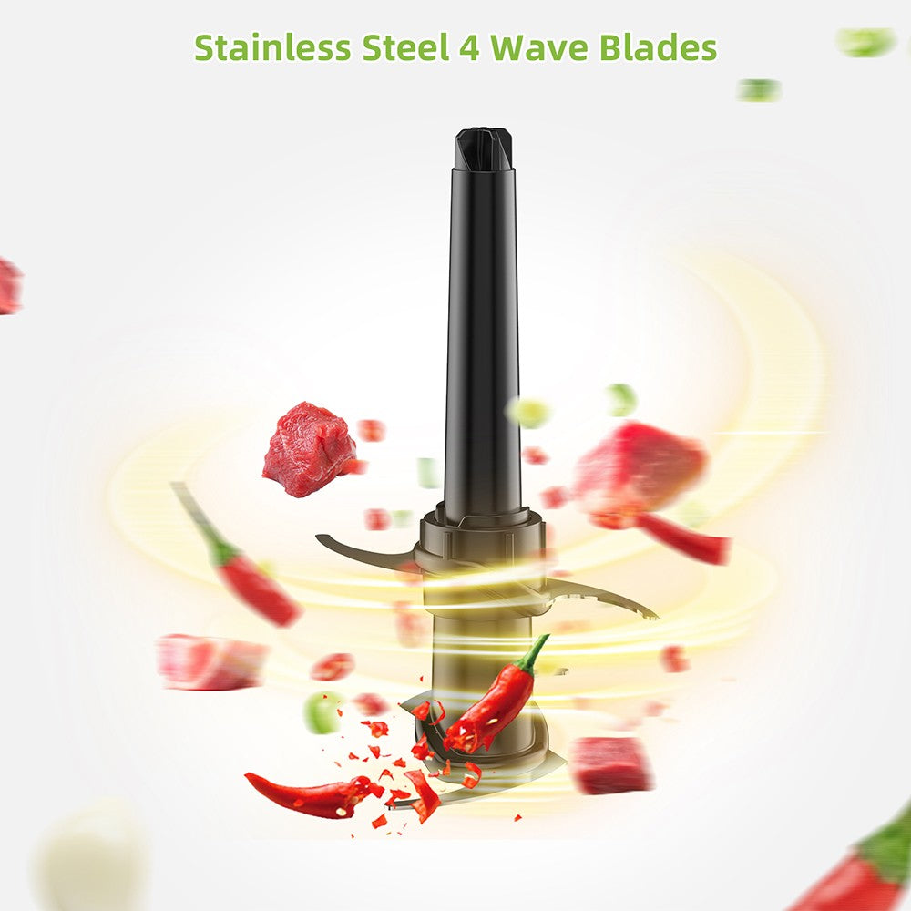 Multifunkčný kuchynský robot BioloMix TB23M 3 v 1, 700W prenosný odšťavňovač, osobný mixér, mlynček na mäso, mlynček na kávu a korenie, sekáček na mäso, mixér na smoothie a ovocie.