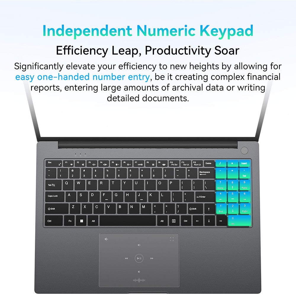 Notebook Blackview Acebook 12, 16" IPS displej s rozlíšením 1920*1200, Intel Core i5-1030NG7 s 4 jadierami a maximálnou frekvenciou 3,5 GHz, 16 GB RAM, 512 GB SSD, WiFi 5, Bluetooth 4.2, 1x plne funkčný port Type-C, 2x USB 3.2, 1x USB 2.0, 1x HDMI, 1x slot na SD kartu, 1x audio jack, batéria 57 Wh.