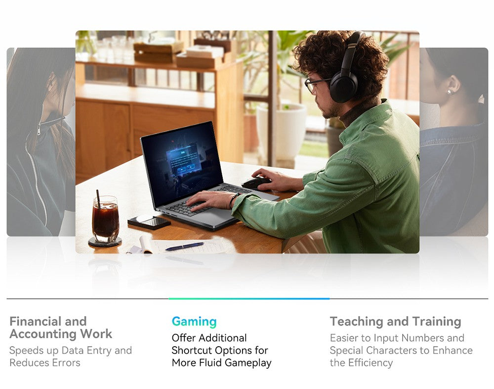 Notebook Blackview Acebook 12, 16" IPS displej s rozlíšením 1920*1200, Intel Core i5-1030NG7 s 4 jadierami a maximálnou frekvenciou 3,5 GHz, 16 GB RAM, 512 GB SSD, WiFi 5, Bluetooth 4.2, 1x plne funkčný port Type-C, 2x USB 3.2, 1x USB 2.0, 1x HDMI, 1x slot na SD kartu, 1x audio jack, batéria 57 Wh.