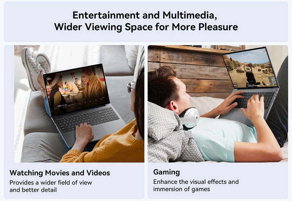 Notebook Blackview Acebook 12, 16" IPS displej s rozlíšením 1920*1200, Intel Core i5-1030NG7 s 4 jadierami a maximálnou frekvenciou 3,5 GHz, 16 GB RAM, 512 GB SSD, WiFi 5, Bluetooth 4.2, 1x plne funkčný port Type-C, 2x USB 3.2, 1x USB 2.0, 1x HDMI, 1x slot na SD kartu, 1x audio jack, batéria 57 Wh.