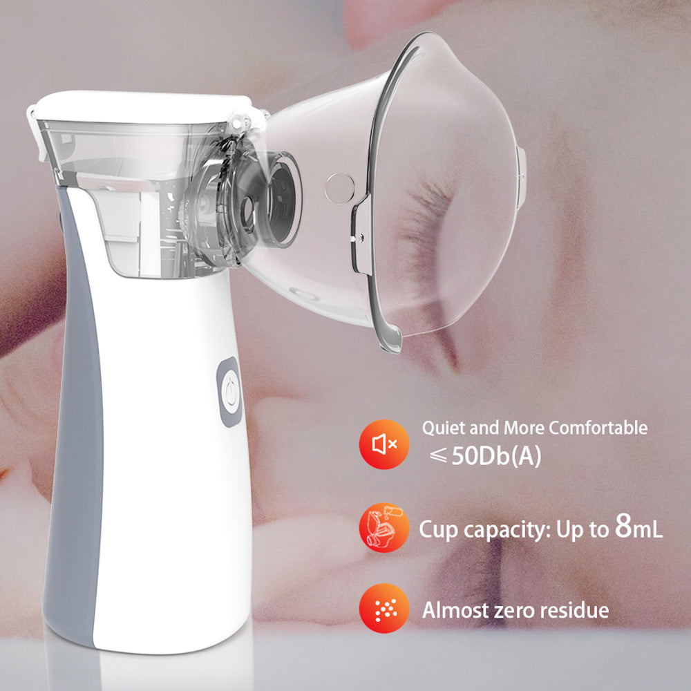 Prenosný nebulizátor BOXYM N2 pre astma a CHOPN, vhodný do domácnosti, pre deti aj dospelých.