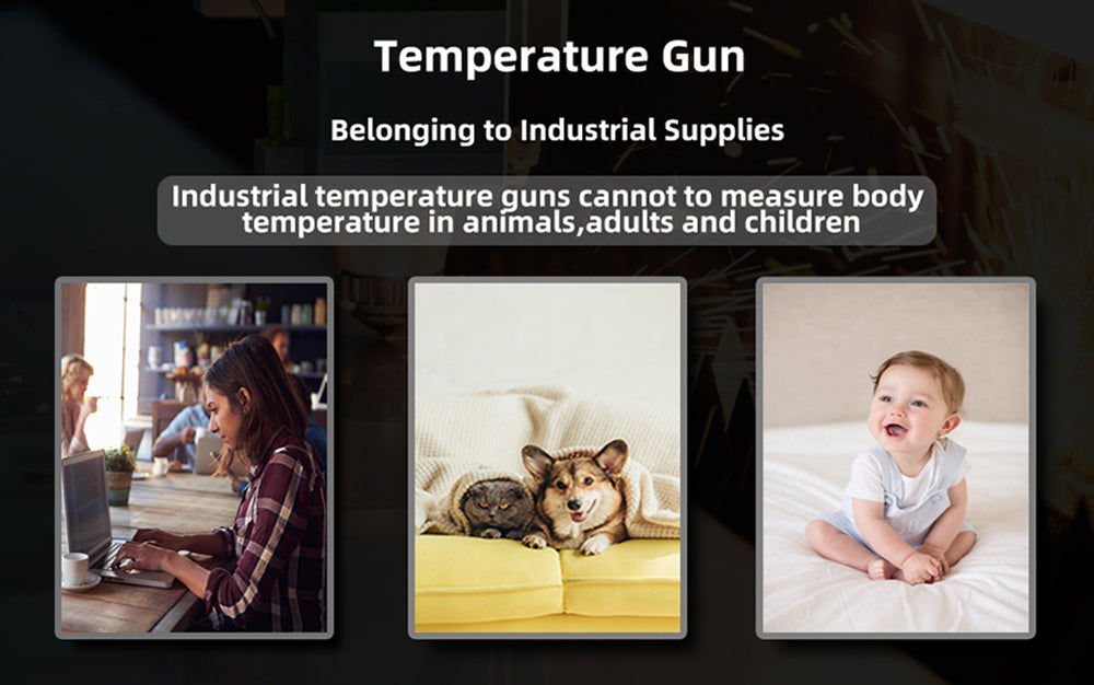 Infračervený teplomer BSIDE H3, -58℉—2552℉, bezkontaktný ručný digitálny laserový merací prístroj na meranie teploty v priemysle, žltá farba, bez batérie