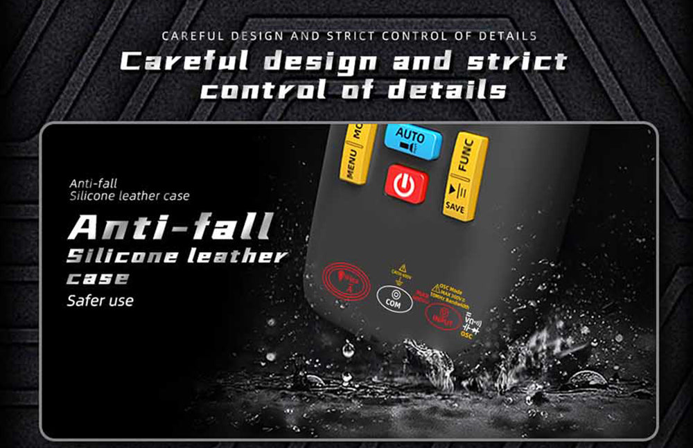 BSIDE O1X 3 v 1 osciloskopický multimeter, 10 MHz pásmo, 2,8" TFT farebný displej, 2000 mAh lítium-polymérová batéria, LED svietilna
