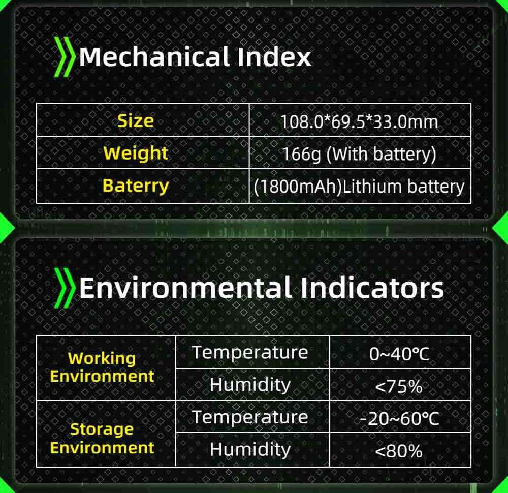 BSIDE OT2 Ručný digitálny osciloskop a multimeter, šírka pásma 10 MHz s frekvenciou vzorkování 48 MSa/s, 2,8-palcový LCD displej