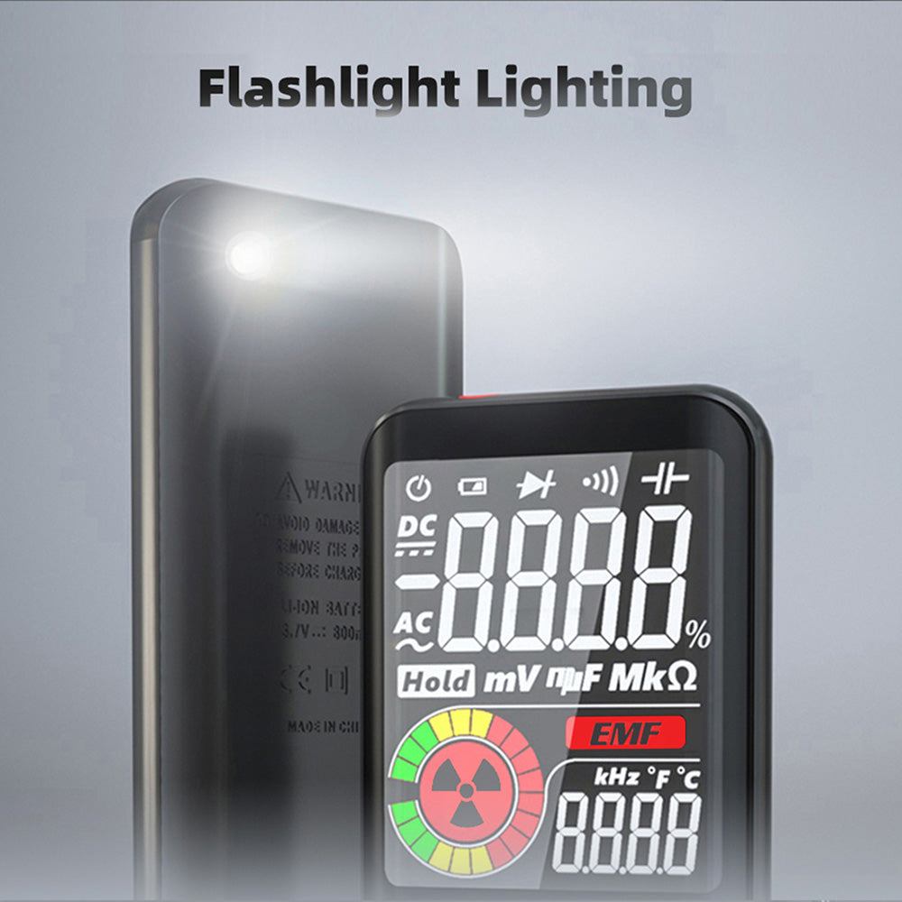 Detektor elektromagnetického žiarenia BSIDE S20, inteligentný multimeter, farebná obrazovka, 9999 meraní, automatický rozsah, vysoko presný monitor žiarenia