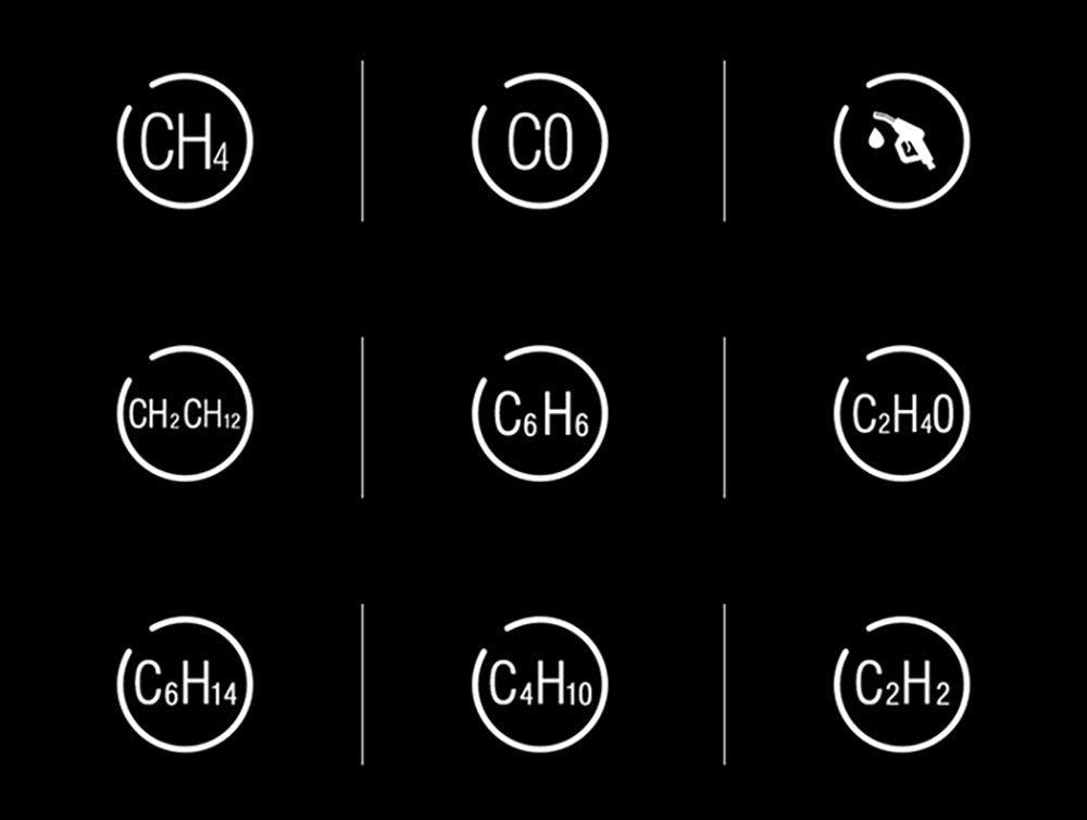 Digitálny hygrometer a detektor plynov BSIDE X4A, analyzátor hojivých plynov, teplomer a vlhkoměr, s akustickým a vizuálnym alarmom, LCD displejom, bez batérií, s taškou