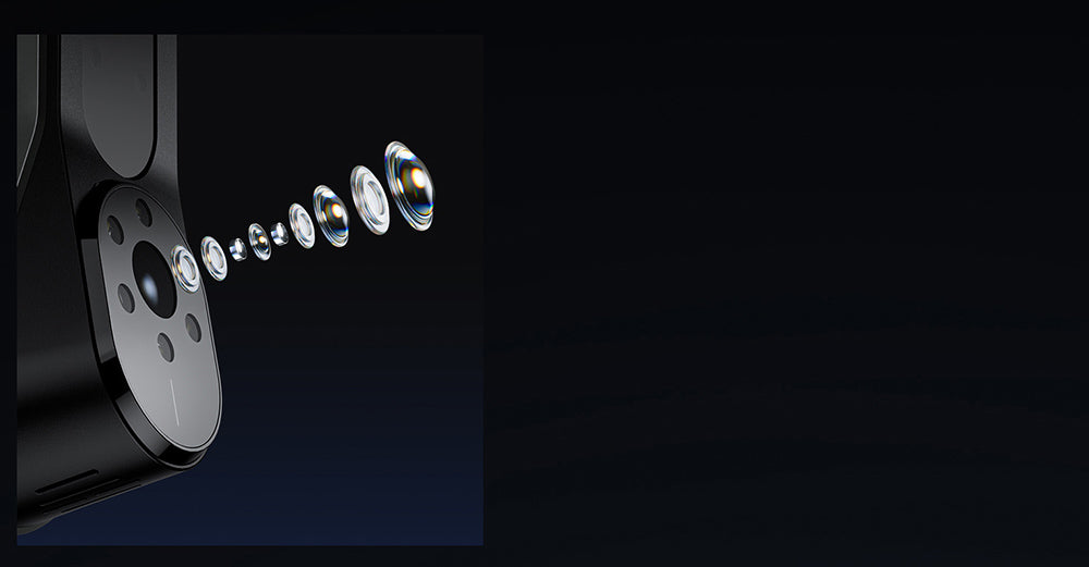 3D skener Creality Raptor, hybridný modrý laser NIR, skenovacia rychlost 60 snímkov za sekundu, objekty o velkosti 5-2000 mm, 24-bitové plnobarvné skenovanie, presnost 0,02 mm, protisunutie