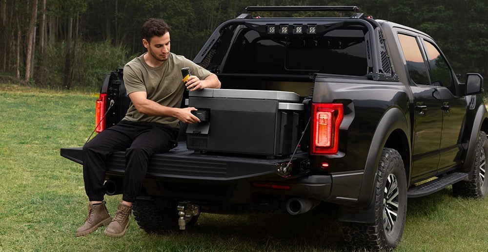 Prenosná chladnička EcoFlow GLACIER, 120W kompresor, dvojzónová, dvojitá regulácia, 38L vysoká kapacita, ovládanie cez inteligentnú aplikáciu