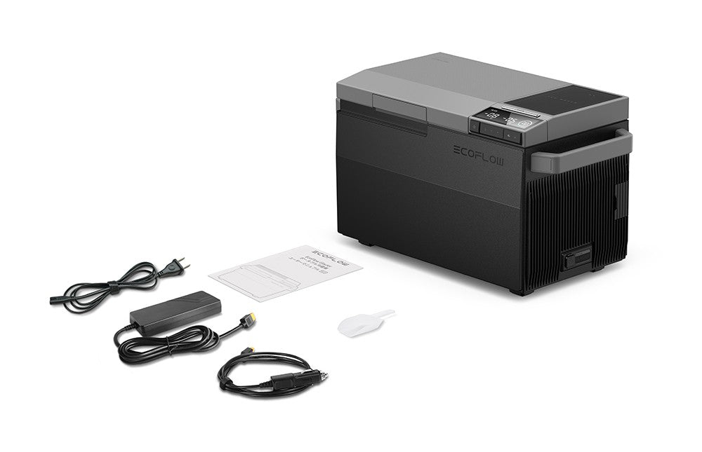 Prenosná chladnička EcoFlow GLACIER, 120W kompresor, dvojzónová, dvojitá regulácia, 38L vysoká kapacita, ovládanie cez inteligentnú aplikáciu