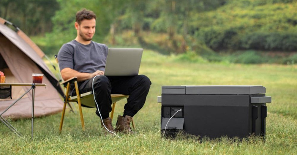 Prenosná chladnička EcoFlow GLACIER, 120W kompresor, dvojzónová, dvojitá regulácia, 38L vysoká kapacita, ovládanie cez inteligentnú aplikáciu