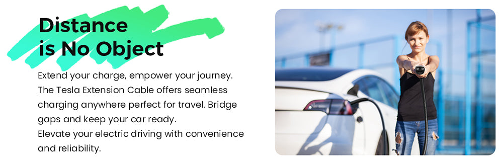Predlžovací kábel Evgoer EG-C0007 pre Tesla, 5 m kábel, 32 A maximálna podpora 7,68 kW s konektorom NACS, vodotesný IP66, pre nabíjačku elektromobilov úrovne 1 a 2, kompatibilný so všetkými modelmi Tesla.