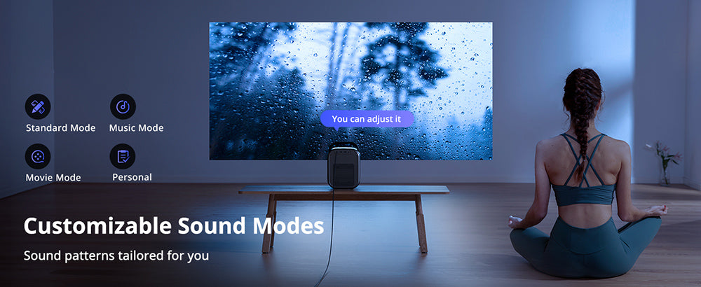 [Certifikovaný pre Netflix a Google TV] ETOE Seal Pro 1000 ANSI LCD projektor, natívne 1080P, certifikovaný Dolby Audio, automatické zaostrenie, automatická korekcia lichobežníkového zkreslenia, 2×10W reproduktory, integrovaný Chromecast, Google Assistant